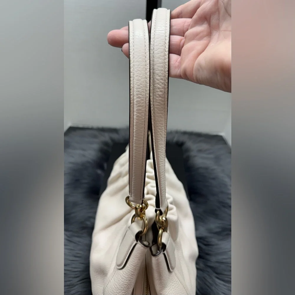 Coach Maya Pebble Leather Shoulder Bag